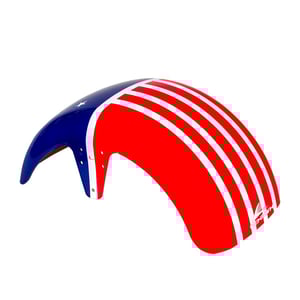 Paralama Dianteiro 3 Para Scooter Eletrica X7/Rz07/Wx07/Mini X07/Rz10/Wx10 Bandeira Americana