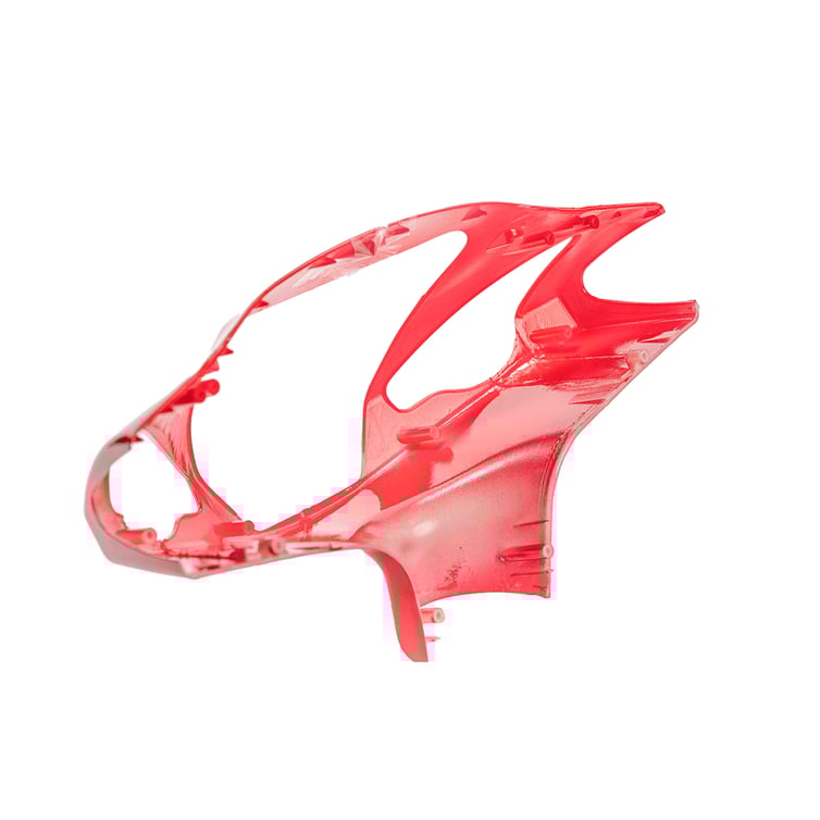 Carenagem Do Farol 1 Para Bicicleta Eletrica Eb500w/Rz01/Wx01/350w Vermelha