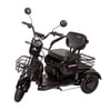 Triciclo Eletrico Mult 3 Wx-T03 Wehawk 800w Bat 48v 20ah 3 Lugares Preto