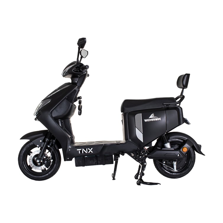 Scooter Bicicleta Eletrica Wx-02 Wehawk 1000w Bat 60v 20ah Preto Fosco