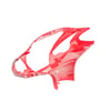 Kit Carenagem Do Farol/Painel Para Bicicleta Eletrica Eb 350/500w Vermelho