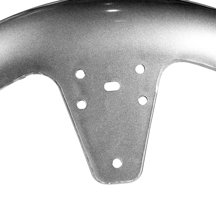 Paralama Dianteiro 3 Para Scooter Eletrica X7/Rz07/Wx07/Mini X07/Rz10/Wx10 Prata