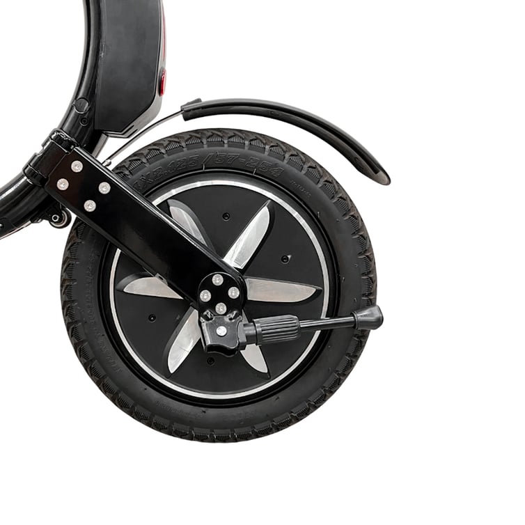 Bicicleta Scooter Eletrica Dobravel Orbital Wx-34 Wehawk 350w Bat 36v 7.8ah Preta