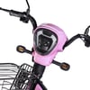 Carenagem Do Farol Para Bicicleta Eletrica Basket Wd Rosa