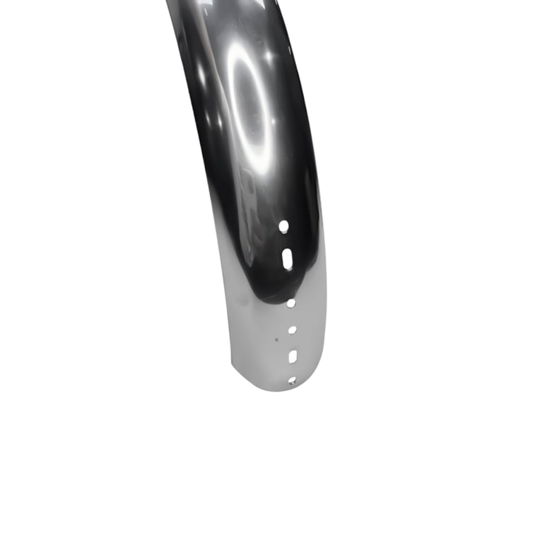 Paralama Traseiro 8 Para Bicicleta Eletrica Eb500w/Rz01/Wx01 Cromado