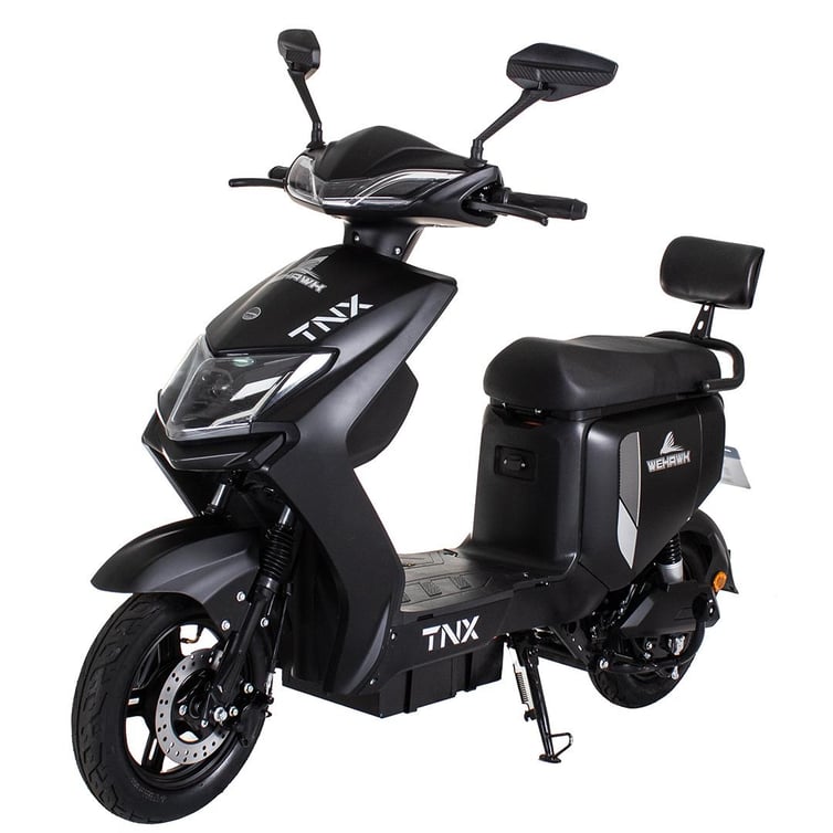 Scooter Bicicleta Eletrica Wx-02 Wehawk 1000w Bat 60v 20ah Glossy Black