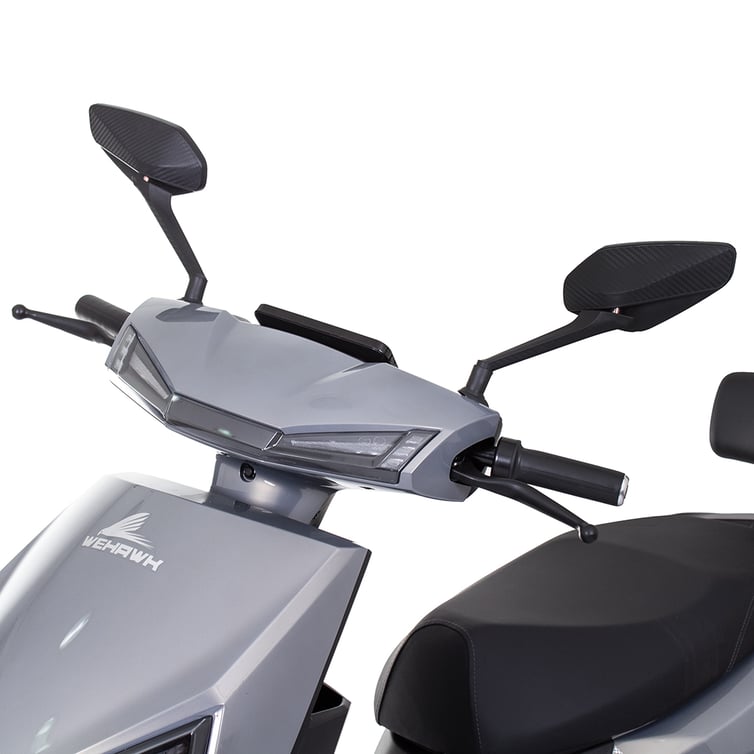 Scooter Bicicleta Eletrica Super Wx-05 Wehawk 1000w Bat 60v 20ah 2 Lugares Cinza