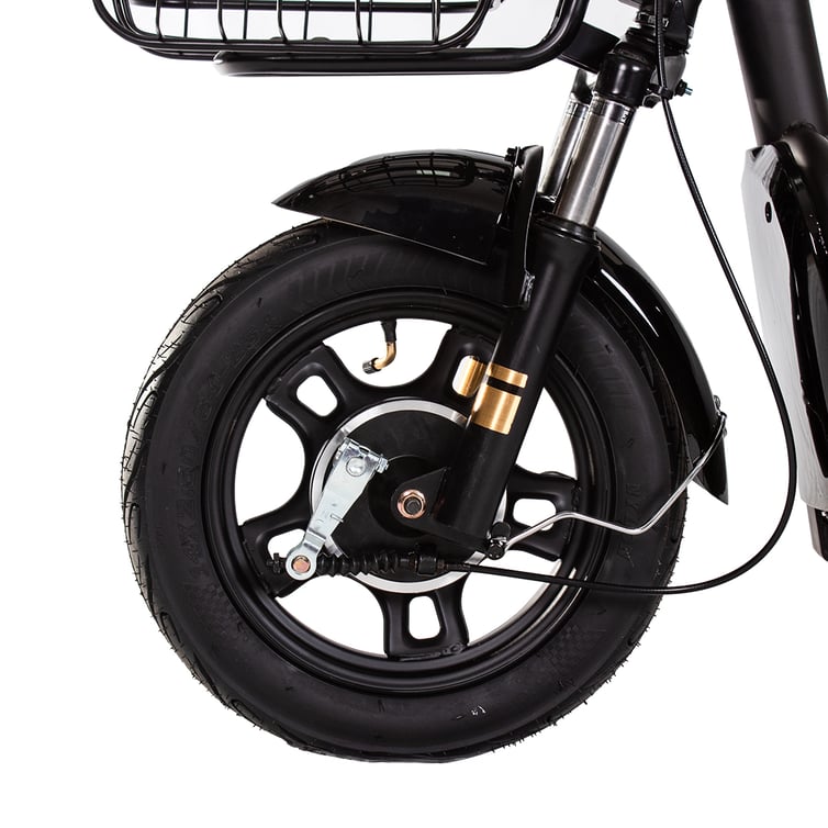 Bicicleta Scooter Eletrica Prime Wehawk Hw500 500w Bat 48v 12ah Preta