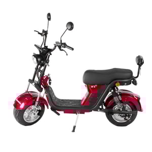Scooter Bicicleta Eletrica Wx-11 Wehawk 1000w Bat 60v 20ah 2 Lugares Vermelho Bordo