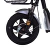 Bicicleta Scooter Eletrica Prime Wehawk Hw500 500w Bat 48v 12ah Prata