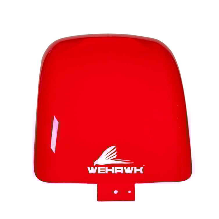 Paralama Traseiro 8 Para Scooter Eletrica X7/Rz07/Wx07/Nb Free/Rz10/Wx10 Vermelho