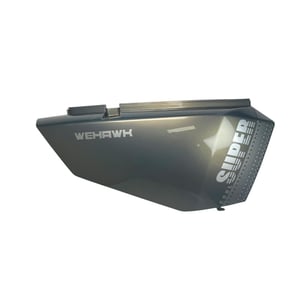 Carenagem Lateral 6 Traseira Direita Para Scooter Eletrica Super/Rz05/Wx05 Preta