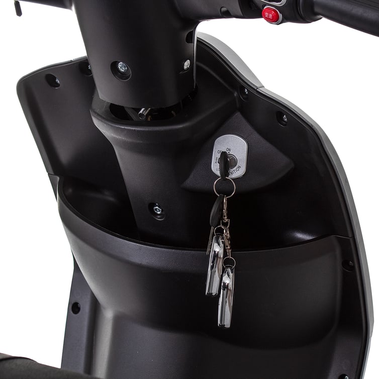 Triciclo Eletrico Wehawk Modelo Cf 800w Bat 60v 20ah 1 Lugar Prata