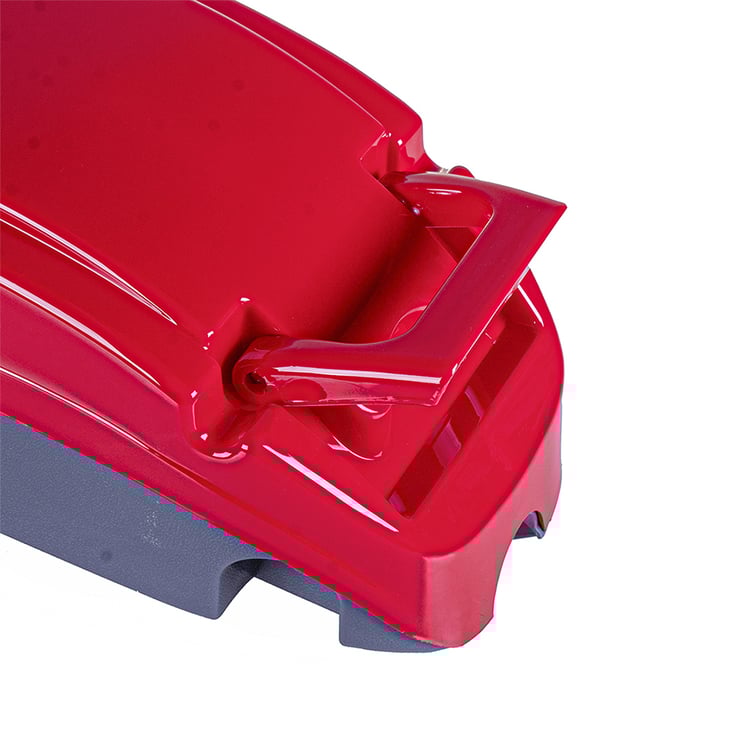 Carenagem Da Bateria Para Bicicleta Eletrica Eb 350/500w Vermelha