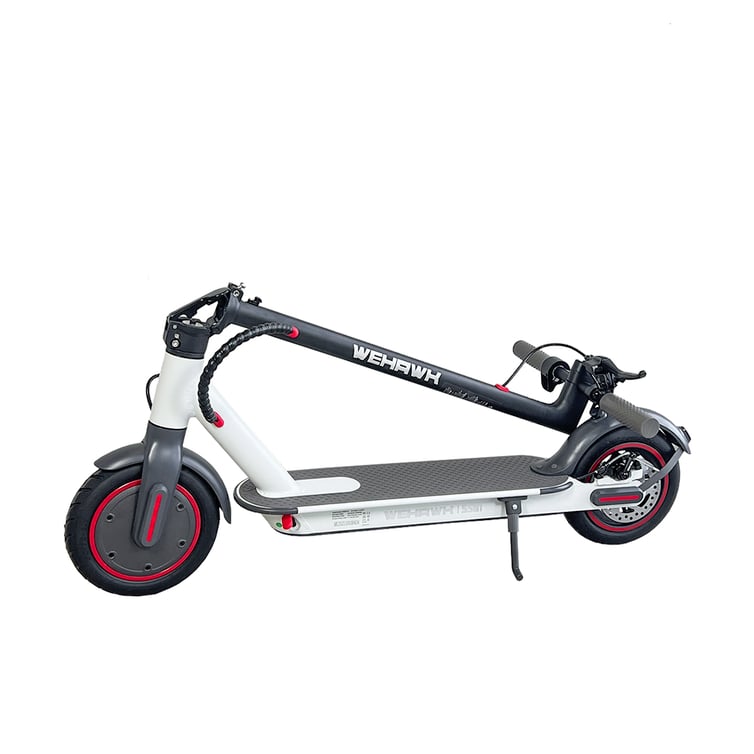 Patinete Eletrico Wehawk Ssm Hw01 350w Bat 36v 10ah Branco/Preto/Vermelho New