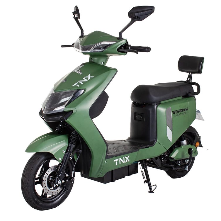Scooter Bicicleta Eletrica Wx-02 Wehawk 1000w Bat 60v 20ah Verde Militar