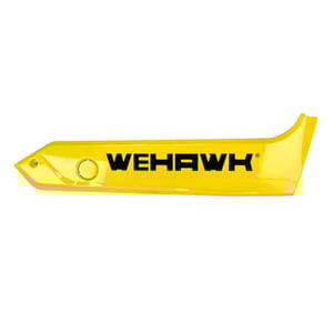 Carenagem Lateral 5 Esquerda Para Bicicleta Eletrica Basket 500w/Rz03/Wx03 Amarela Jn/Bk/Wd