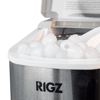 Maquina De Fazer Gelo Portatil Rigz 12kg/Dia Rzg10 Cor Prata 220v