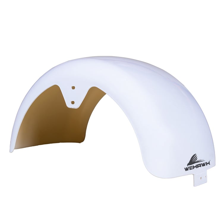 Paralama Traseiro 8 Para Scooter Eletrica X7/Rz07/Wx07/Nb Free/Rz10/Wx10 Branco