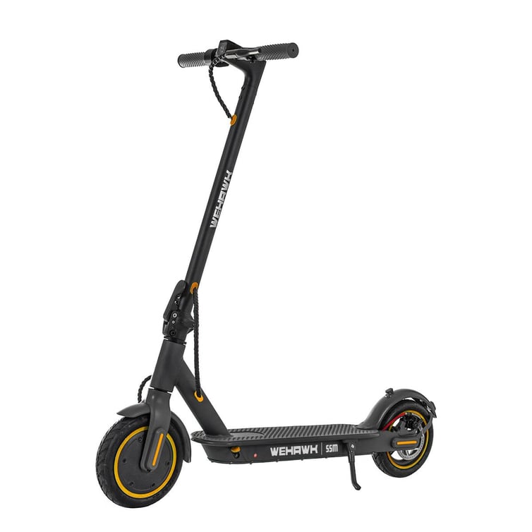 Patinete Eletrico Wehawk Ssm Hw01 350w Bat 36v 10ah Amarelo New