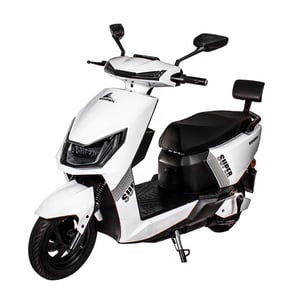 Scooter Bicicleta Eletrica Super Wx-05 Wehawk 1000w Bat 60v 20ah 2 Lugares Branca