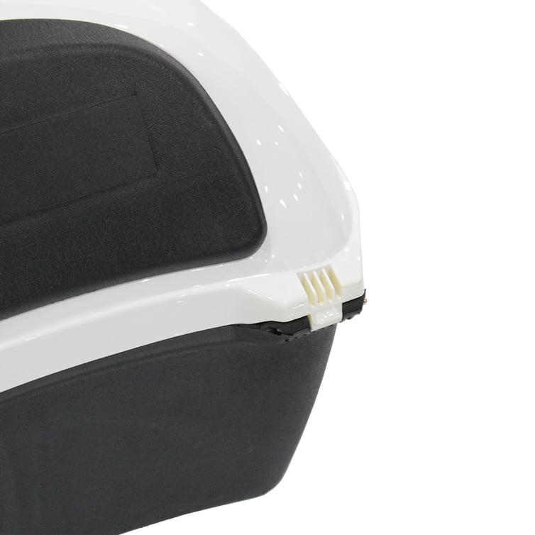 Bau Para Bicicleta Eletrica Eb500w/Rz01/Wx01 Branco