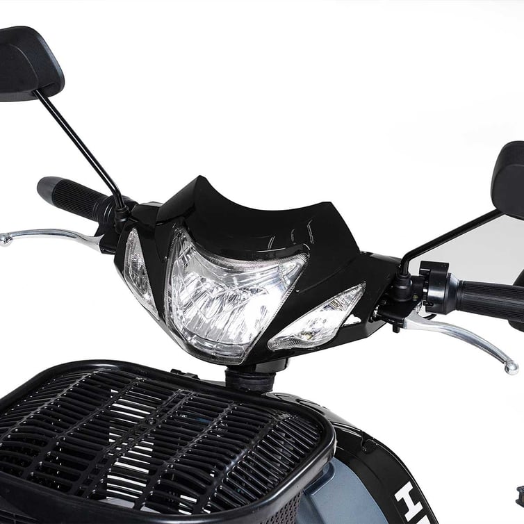 Bicicleta Scooter Eletrica Eb500w Wx-01 Wehawk Bat 48v 12ah Preta