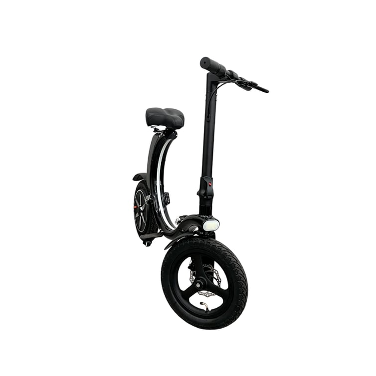 Bicicleta Scooter Eletrica Dobravel Orbital Wx-34 Wehawk 350w Bat 36v 7.8ah Preta