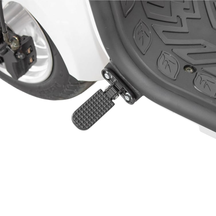 Scooter Bicicleta Eletrica Wx-11 Wehawk 1000w Bat 60v 20ah 2 Lugares Branca