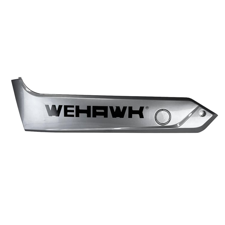 Carenagem Lateral 5 Direita Para Bicicleta Eletrica Basket 500w/Rz03/Wx03 Cinza Jn/Bk/Wd