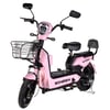 Bicicleta Scooter Eletrica Basket Wx-03 Wehawk 500w Bat 48v 12ah Rosa