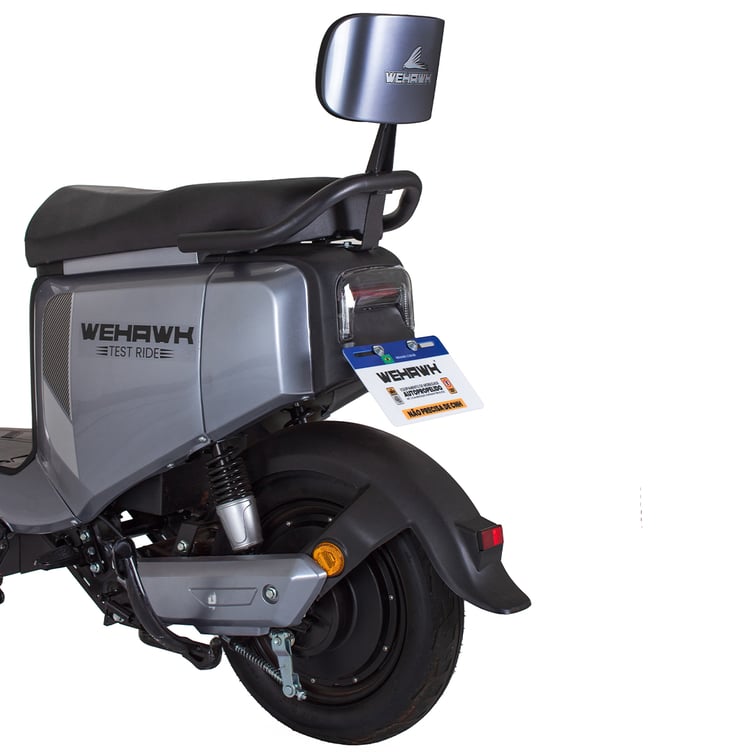 Scooter Bicicleta Eletrica Wx-02 Wehawk 1000w Bat 60v 20ah Prata