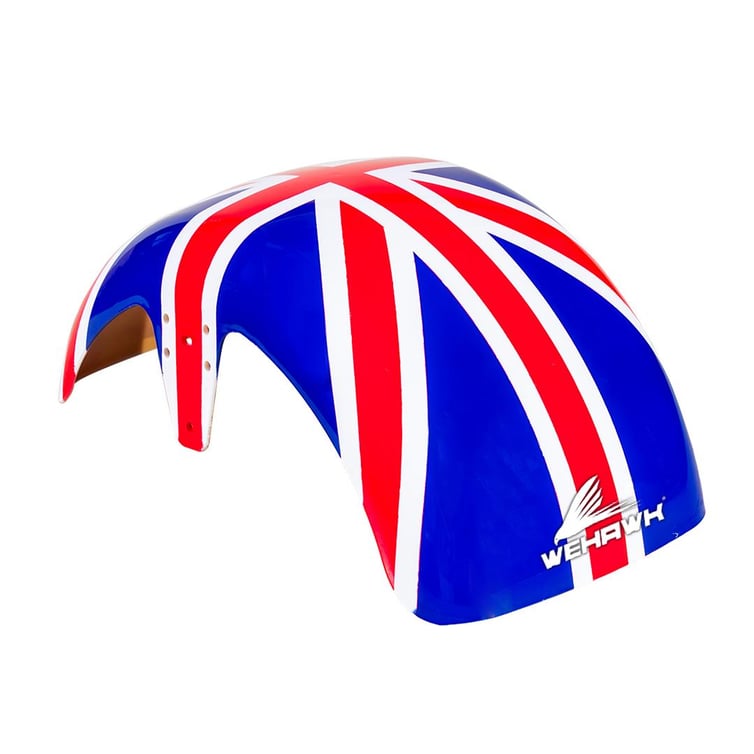 Paralama Traseiro 8 Para Scooter Eletrica X7/Rz07/Wx07/Nb Free/Rz10/Wx10 Bandeira Inglaterra
