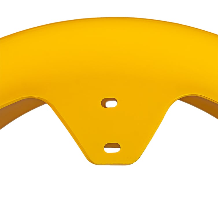 Paralama Traseiro 8 Para Scooter Eletrica X7/Rz07/Wx07/Nb Free/Rz10/Wx10 Amarelo