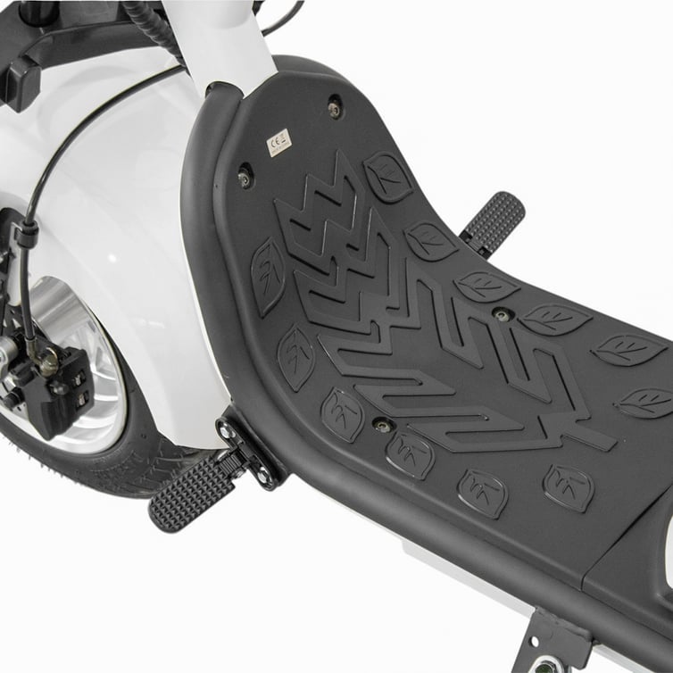 Scooter Bicicleta Eletrica Wx-11 Wehawk 1000w Bat 60v 20ah 2 Lugares Branca