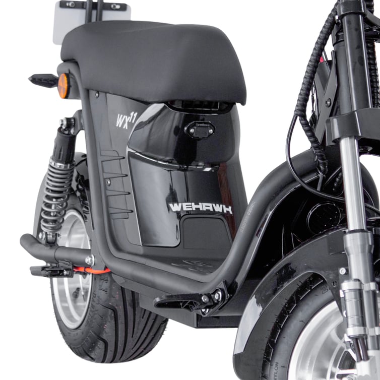 Scooter Bicicleta Eletrica Wx-11 Wehawk 1000w Bat 60v 20ah 2 Lugares Preta