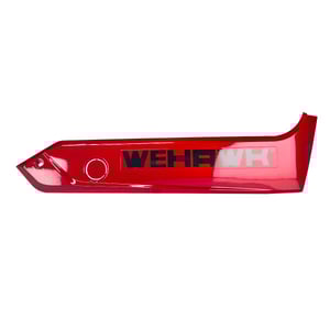 Carenagem Lateral 5 Direita Para Bicicleta Eletrica Basket 500w/Rz03/Wx03 Vermelho Bordo Jn/Bk/Wd