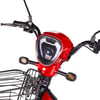 Bicicleta Scooter Eletrica Basket Wehawk 500w Bat 48v 12ah Vermelha