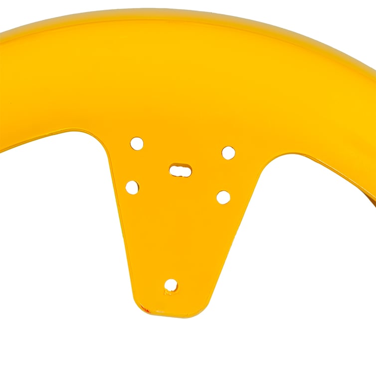 Paralama Dianteiro 3 Para Scooter Eletrica X7/Rz07/Wx07/Mini X07/Rz10/Wx10 Amarelo