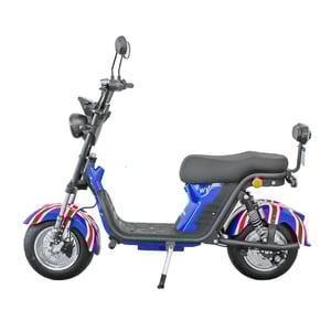 Scooter Bicicleta Eletrica Wx-11 Wehawk 1000w Bat 60v 20ah 2 Lugares Bandeira Inglaterra