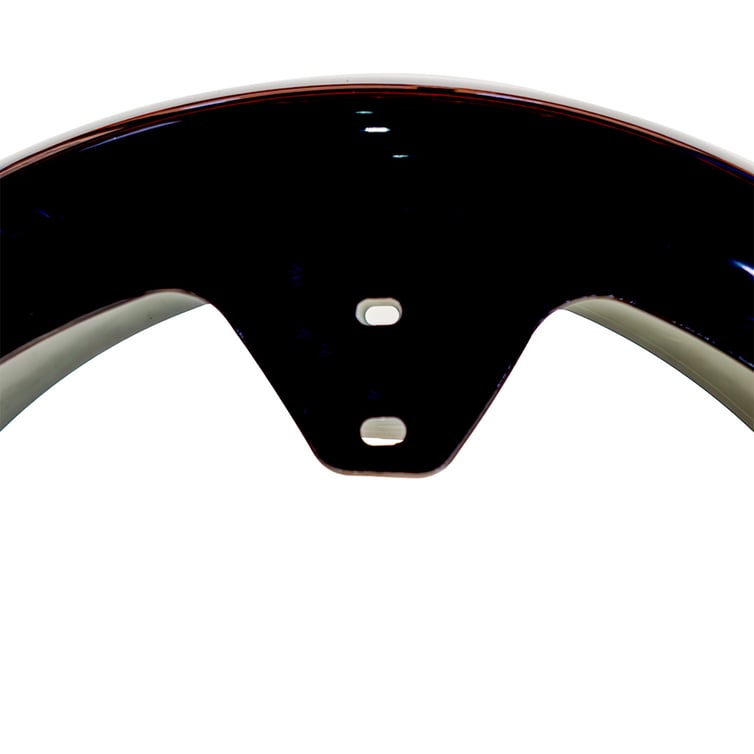 Paralama Traseiro 8 Para Scooter Eletrica X7/Rz07/Wx07/Nb Free/Rz10/Wx10 Preto