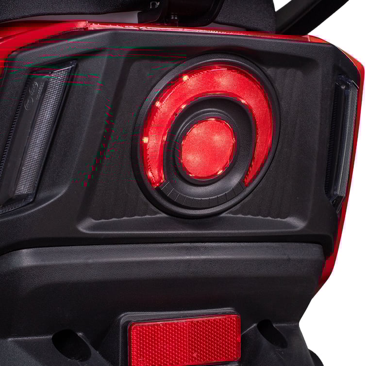 Scooter Bicicleta Eletrica Super Wx-05 Wehawk 1000w Bat 60v 20ah Grafeno 2 Lugares Vermelha