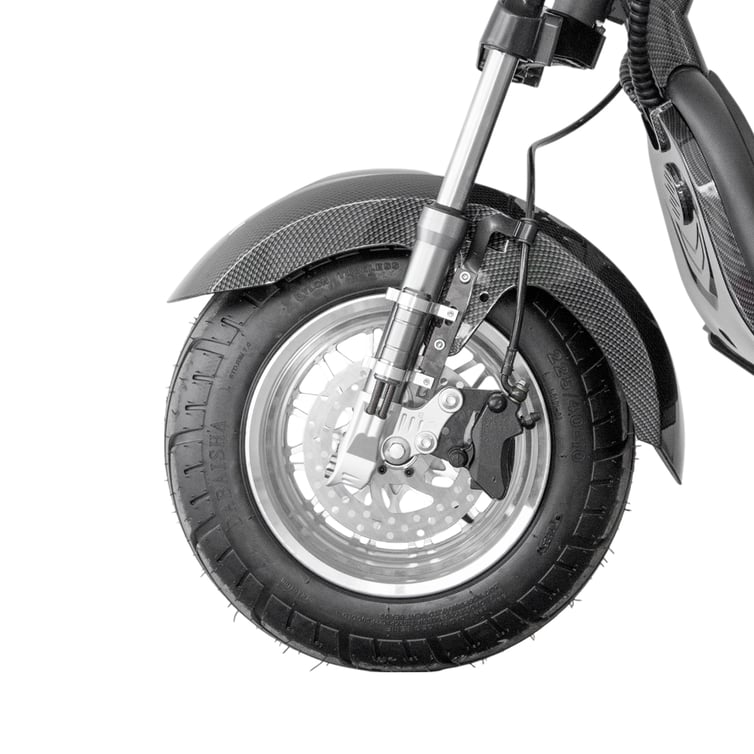 Scooter Bicicleta Eletrica Wx-11 Wehawk 1000w Bat 60v 20ah 2 Lugares Preto Carbono