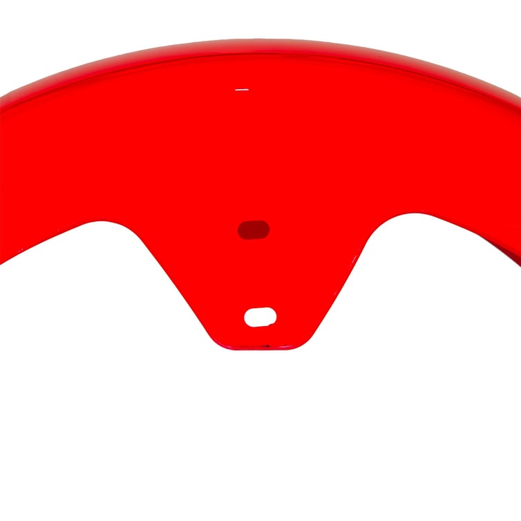 Paralama Traseiro 8 Para Scooter Eletrica X7/Rz07/Wx07/Nb Free/Rz10/Wx10 Vermelho