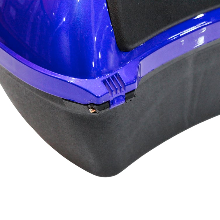 Bau Para Bicicleta Eletrica Eb500w/Rz01/Wx01 Azul