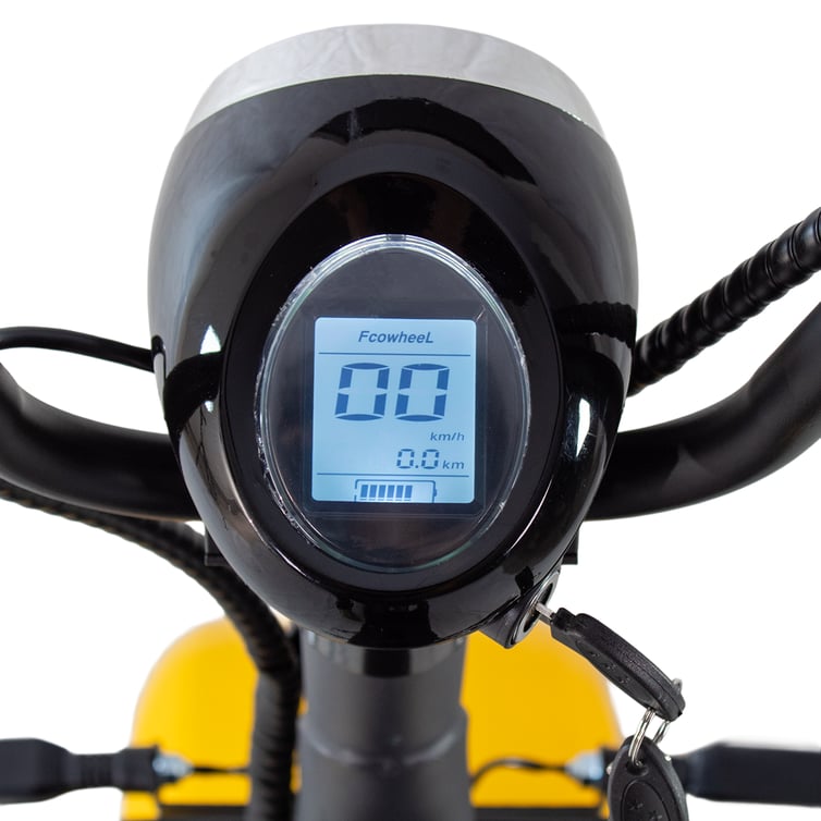 Scooter Bicicleta Eletrica Nb Free Wx-10 Wehawk 1000w Bat 60v 20ah 2 Lugares Amarela New