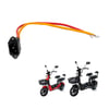 Conector De Bateria 30cm Para Bicicleta Eletrica Prime/Basket 350w/500w