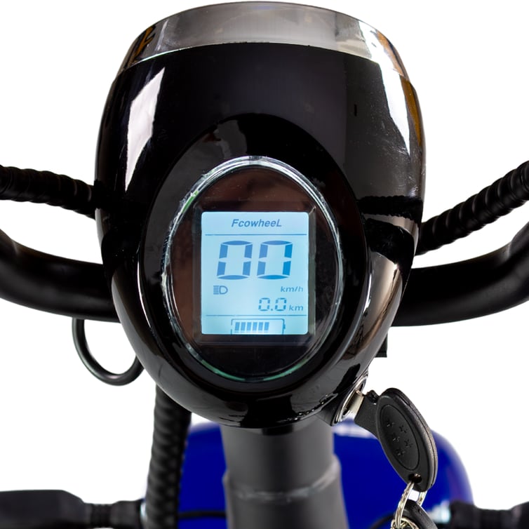 Scooter Bicicleta Eletrica Nb Free Wx-10 Wehawk 1000w Bat 60v 20ah 2 Lugares Azul New