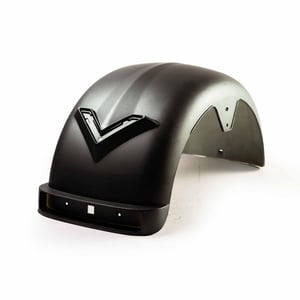 Paralama Traseiro Para Scooter Eletrica Chopper Off Road Cinza