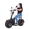 Mini Scooter Eletrica Wehawk Modelo Mini X7 1000w Bat 60v 12ah 1 Lugar Verde Escuro